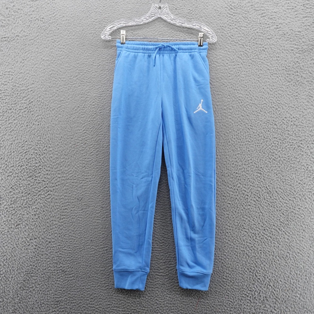 Nike Jumpman Jordan Kids Fleece Joggers University Blue Medium NEW
